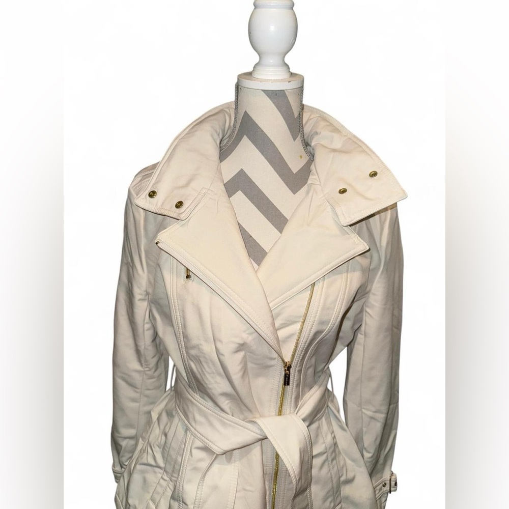 Reaction Kenneth Cole Cream Trench Coat